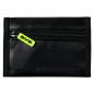 Preview: Borussia Dortmund BVB Geldbörse Neon Schwarz 10 x 14 cm
